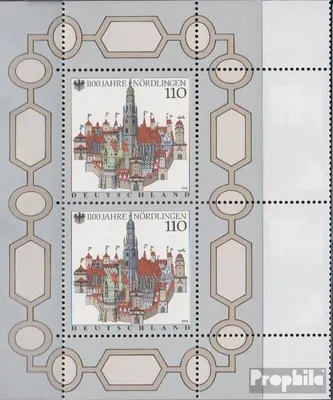 Produktbild von Briefmarken BRD (BR.Deutschland) 1998 Mi Hbl41 postfrisch