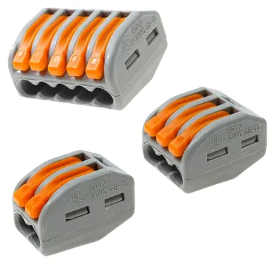 Klemmen-Set 50-tlg. für flexible & starre Drähte 0,08–4 mm²