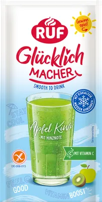 Produktbild von RUF Glücklichmacher Smooth to Drink Apfel Kiwi