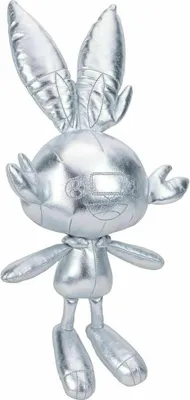 Image de Figurine en peluche Pokemon - 25e anniversaire Select (argent, 20cm) Hopplo