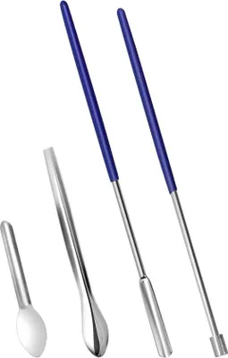 Produktbild von Kapselvorfüllset mit Pillen, Microloffel, Spatel, 4-teilig