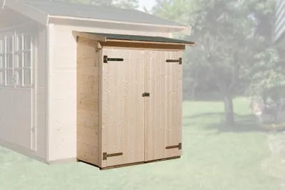 Produktbild von Anbauschrank für 19/21mm, 65x128 B x T x H 143 x 75 x 176