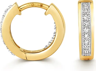Produktbild von 9 Karat (375) Gold Damen - Diamant Ohrklemme Brillant-Schliff 0.09 Karat GH - SI; TRS313879KY