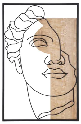 Immagine prodotto di Mauro Ferretti Pannello da muro David, 50x2x80 cm