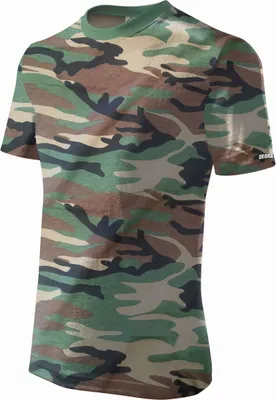 Produktbild von Herren-T-Shirt Größe XXL, MORO, 100% Baumwolle
