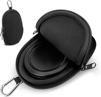 Produktbild von Schutzhülle und Tasche für Ooono Co-Driver, staubschützende Aufbewahrungshülle mit Karabinerhaken und Reißverschluss, Schwarz