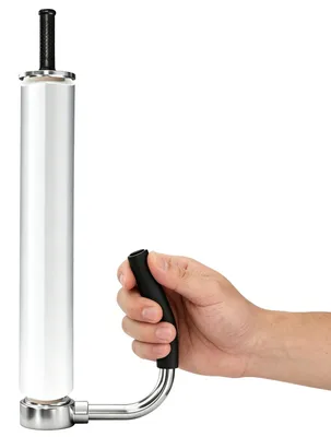 Stretchfoliendispenser aus Metall, verstellbar 48–68 cm, für Rollen 30–50 cm