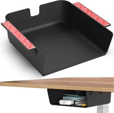 Productafbeelding van Inbouwladen voor bureaustoelen, kantoor- en werkplekorganisatoren, ladeplaat voor bureaustoelen, werkplek- en kantoororganisatoren, aanvullend inbouwladen compartiment