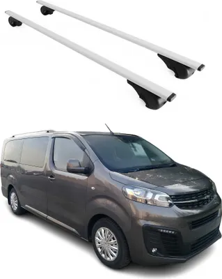 Produktbild von Dachträger Grundtäger für Opel Vivaro C 2019-2025 75kg Metall Silber 2 tlg