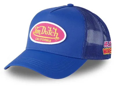 Produktbild von Von Dutch Originals Trucker Cap - 3-COLOR Poly Baseball Mesh Blue