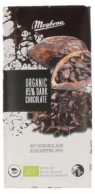 Productafbeelding van Meybona Organic 85% Dark Chocolate (100 gr)