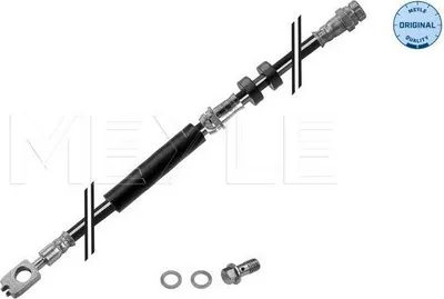 Produktbild von MEYLE 100 525 0061/S Bremsschlauch Vorne für VW Polo Schrägheck (6R1, 6C1) für SEAT Ibiza IV Schrägheck (6J5, 6P1) für AUDI A1 Sportback (8XA, 8XF)