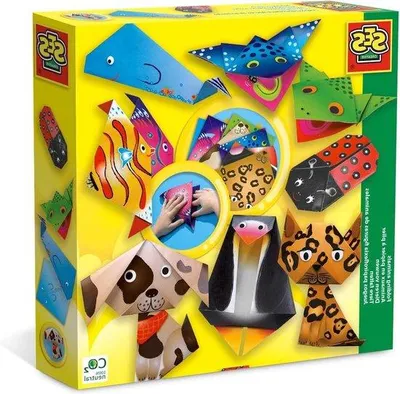 Image de Figurines d'animaux en origami pour les enfants