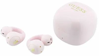 Productafbeelding van Open-ear oordopjes Guess Mini Classic, roze