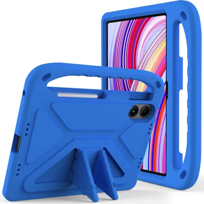 Obrázek produktu pro Ochranné pouzdro pro Xiaomi Redmi Pad Pro 12,1" 2024, lehké dětské pouzdro z EVA s držadlem a stojánkem Modrý