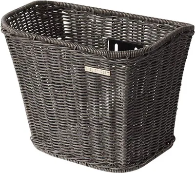 Produktbild von Basil Fahrradkorb Verlin Rattan Look VR , grau