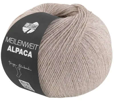 Produktbild von Lana Grossa - Meilenweit 6-fach 150g Alpaca uni 1010 beige