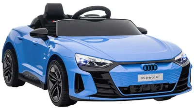 Obrázek produktu pro Elektrické auto pro děti, dálkové ovládání, odolná konstrukce, modrá barva