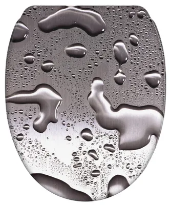 Obrázok produktu pre SANILO® WC sedadlo s automatickým spúšťaním a rýchlym systémom upevnenia Dewdrop, toaletové sedadlo priamo od výrobcu, veko na toaletu, sedadlo na toaletu, toaletové veko, toaletné sedadlo