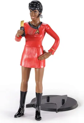 A figurine of the Star Trek character Uhura.