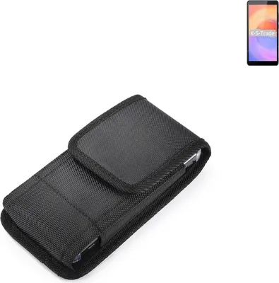 Produktbild von Holster Gürteltasche kompatibel mit ZTE Blade A31 Plus Holster Gürtel Tasche wasserabweisend Handy Hülle Schutz Hülle Outdoor schwarz K-S-Trade