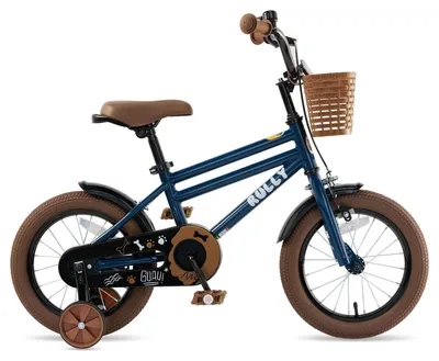 Produktbild von Kinderfahrrad mit Stützrädern und Handbremse