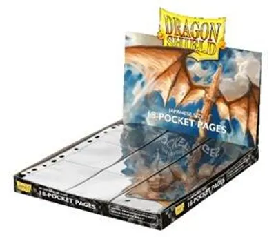 Produktbild von Dragon Shield 18-Pocket Pages - Japanese Size (50 Stück)