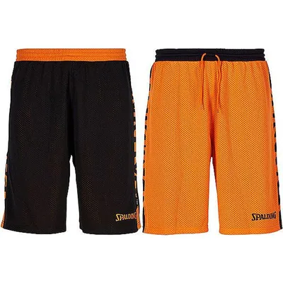Zdjęcie produktu dla SPALDING Essential Reversible Shorts schwarz/orange 128