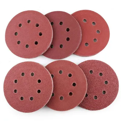 Produktbild von 125 PCS Schleifscheibe,125 mm Schleifscheibe,Rundschleifer Körnung Schleifpapier
