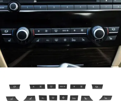 Obrázok produktu pre Tlačidlá pre panel klimatizácie, kryt spínača klimatizácie, 61319313924, náhradné pre rad 5 F07 GT/F10/F11
