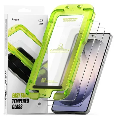Zdjęcie produktu dla Szkło Hartowane Ringke Easy Slide 2-Pack Galaxy S26+ Plus Clear