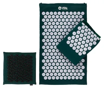 Produktbild von VITAL Akupressurmatte & Nackenrolle, Deluxe-Set SOFT