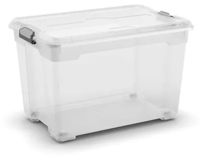 Produktbild von KIS Moover Box XL, Aufbewahrungsbox, Transparent, Rechteckig, Einfarbig, Drinnen, Draußen, Transparent