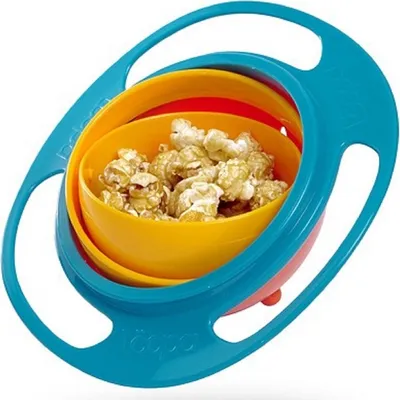 Produktbild von Zauberschale für Kinder – Drehbare Frühstücksschüssel für Spaß und Sauberkeit KP7307