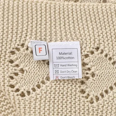 Gestrickte Zelluläre Babydecke aus 100% Baumwolle, Hauptbild