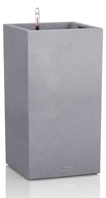 Obrázek produktu pro LECHUZA Canto Stone 40, Ozdobný truhlík, Volně stojící, Polypropylen (PP), Šedá, Obdélník, Vnitřní/venkovní