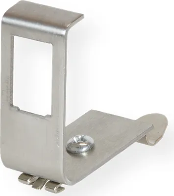 Produktbild von VALUE Hutschienen-Adapter unbestückt, für 1 Keystone