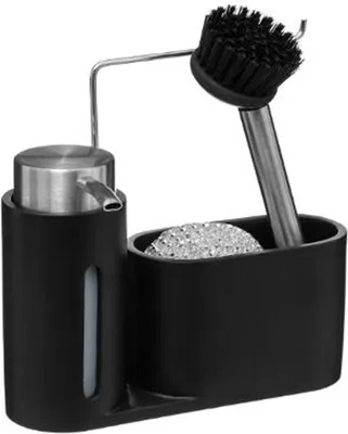 Produktbild von Eazy Living Spülbecken Organizer mit Seifenspender Harbin Schwarz