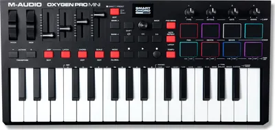 Produktbild von M-AUDIO Oxygen Pro Mini MIDI-Tastatur 32 Schlüssel USB Schwarz