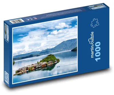 Zdjęcie produktu dla martinpuzzle - Puzzle 1000 elementów - Kanada - Błękitne jezioro