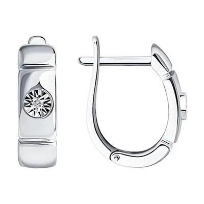Produktbild von Sokolov Ohrringe aus 925 Silber mit Brillanten