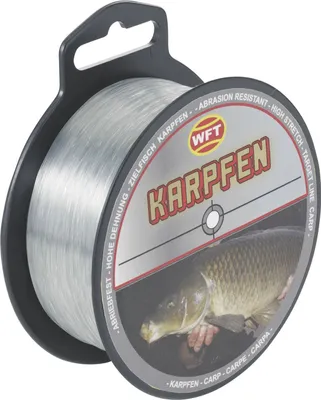 Produktbild von WFT Zielfisch Karpfen 400m grau - Angelschnur, Durchmesser/Tragkraft:0.30mm / 8kg Tragkraft