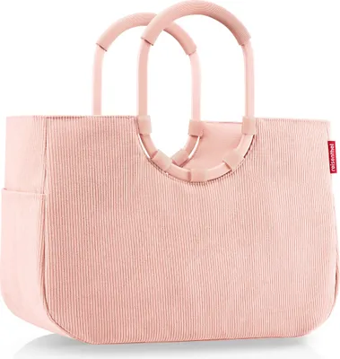 Produktbild von reisenthel loopshopper L, Einkaufstasche, Shopper, Tragetasche, Tasche, Frame Cord Blush, 25 L, OR3098
