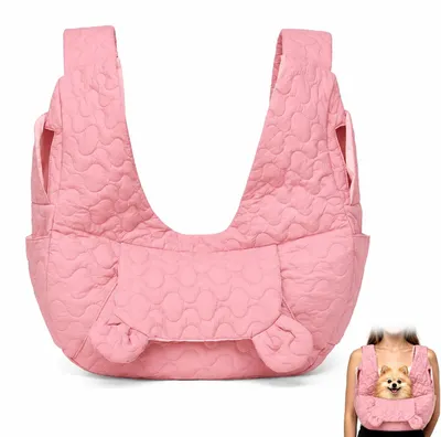 Productafbeelding van Hondendraagtas - Handsfree - Tot 10 kg - Nylon - Verstelbare riem - Kaki
