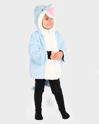 Image de Den Goda Fen dauphin veste de costume 98-104 cm 2-4 ans multicolore