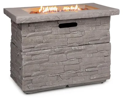 Image de Chauffage à gaz - Blumfeldt anafi - 40.000btu/13kw - couverture brûleur en acier inoxydable - gris clair