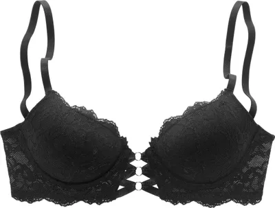 Produktbild von LASCANA Push-up-BH schwarz Größe 85 Cup E