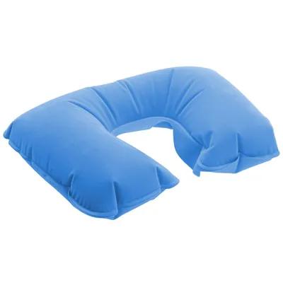 Obrázek produktu pro Polštář na krk, cestovní polštář, nafukovací, modrý