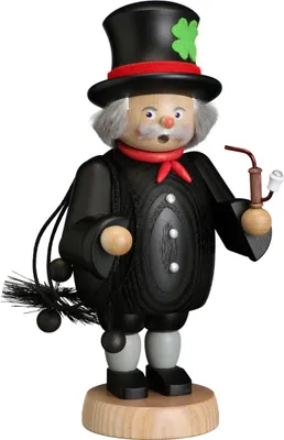 Produktbild von Schornsteinfeger (21cm) Räuchermann von Seiffener Volkskunst