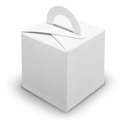 Produktbild von 50x itenga Würfelbox mit Griff weiß